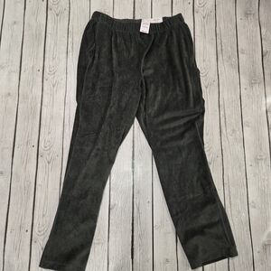 Lands' End Women's Dark Gray Straight Leg Pants